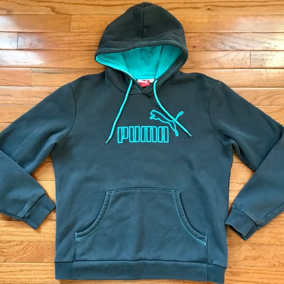 light blue puma jumper